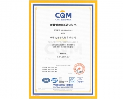 达奥公司--质量管理体系中文版证书